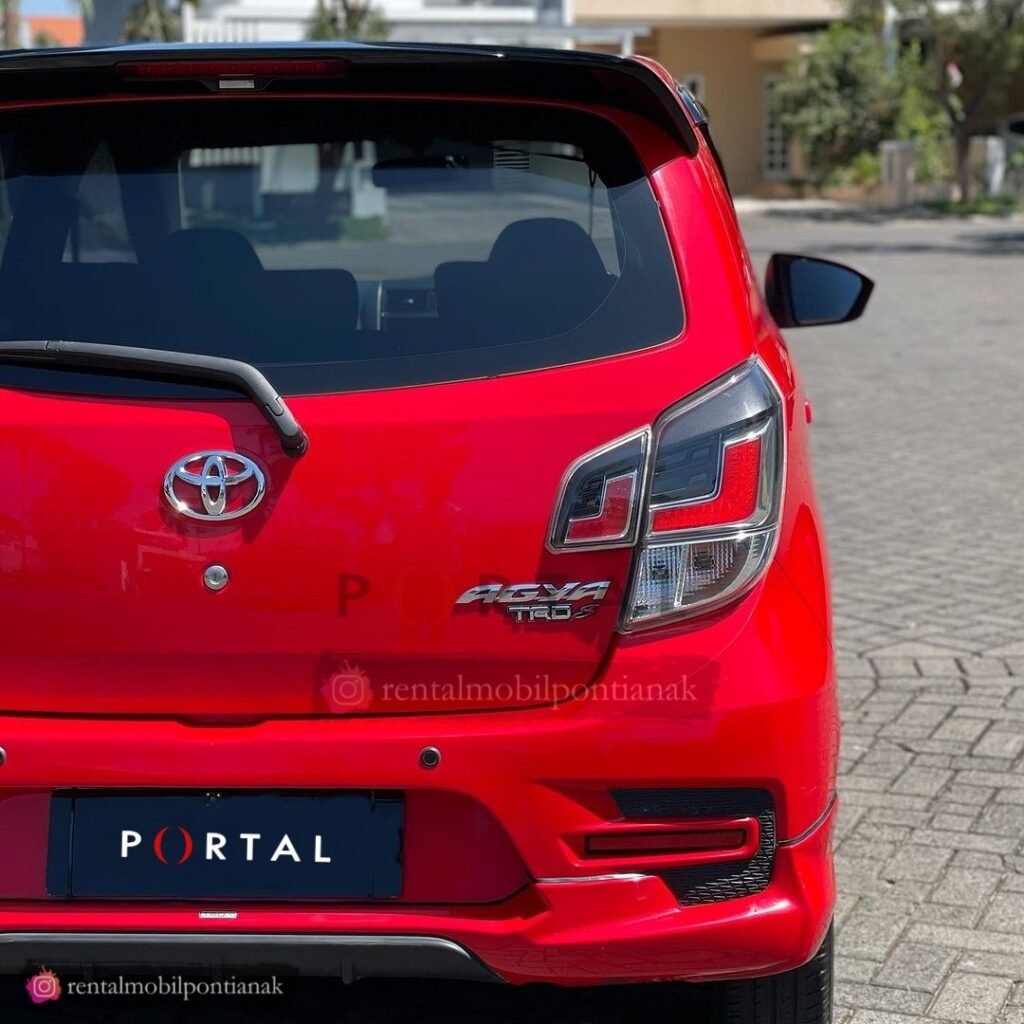 sewa agya di kota pontianak kalbar